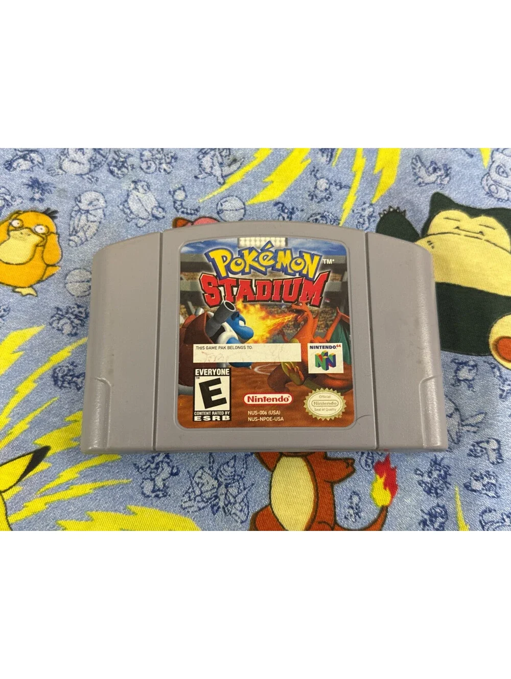 Pokemon Stadium With Transfer Pak Nintendo 64 For N64 Very Good, Authentic